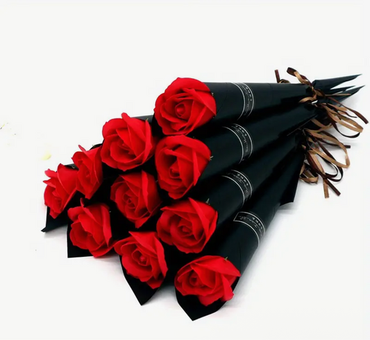 Single soap roses